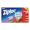 Ziploc Slider Storage Bags, 1 qt, 5.88" x 7.88", Clear, PK9 662102 - alternate 1